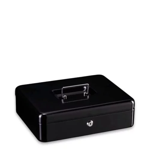 Burgwächter - Geldkassette - Schwarz - Mit Schlüssel